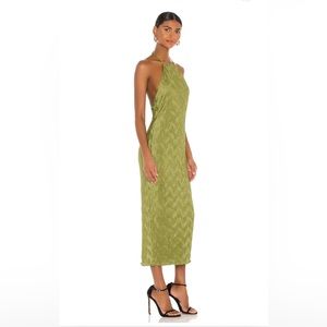 House of Harlow Frederick dress in green. XS.